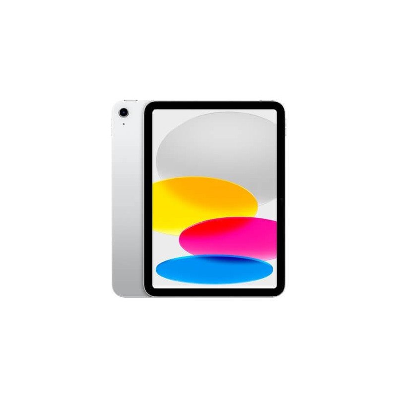 Apple ipad 10.9 pulgadas 64gb wifi silver 10a gen 2022 - liquid retina - a14 - 12mpx - comp. apple pencil 1 gen