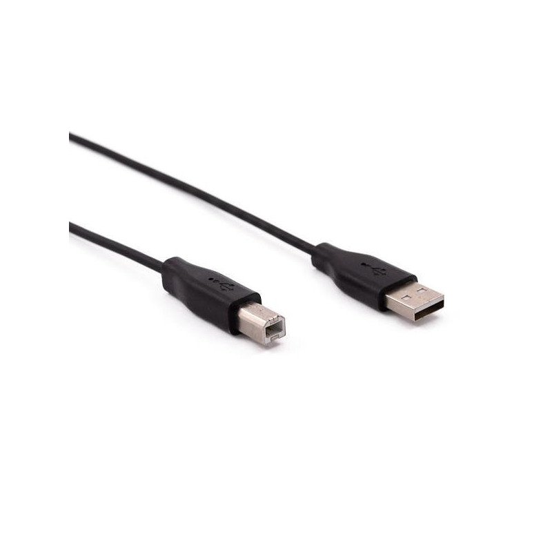 Cable usb tipo a a usb tipo b nilox 1.8m - macho - macho - negro