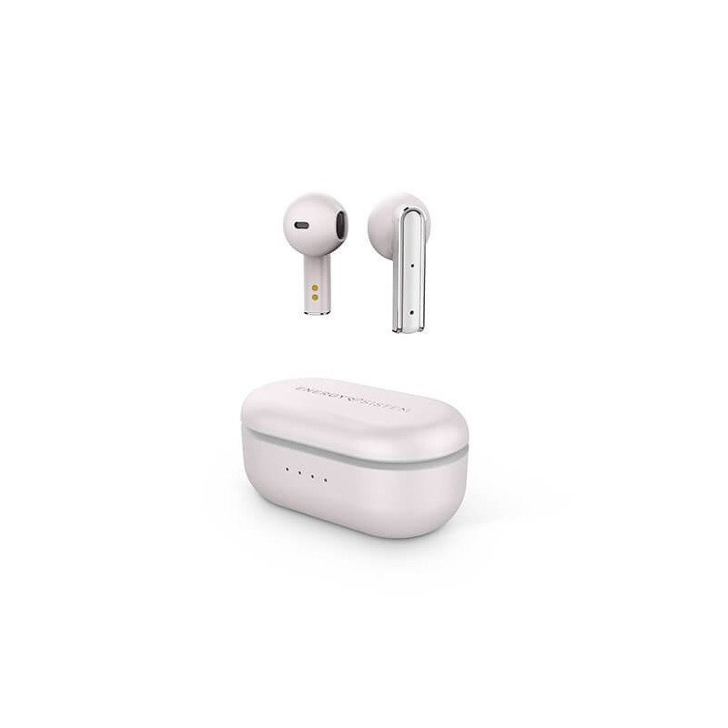 Auriculares micro energy sistem style 4 crema bluetooth 5.0 - hasta 25h - mic. integrado - usb - c