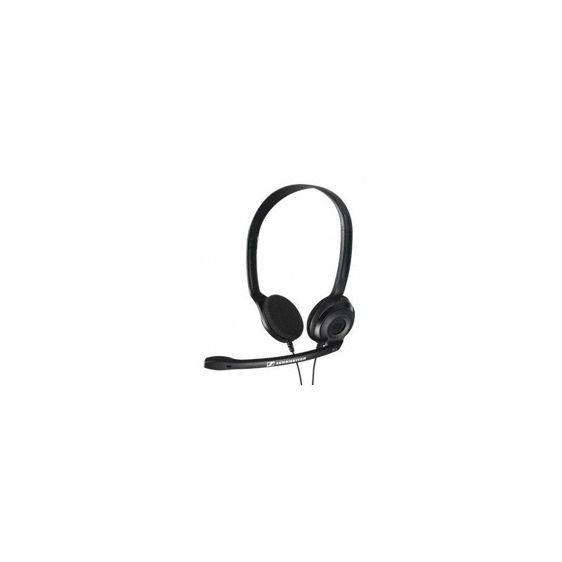 Auriculares epos sennheiser estereo con microfono negros pc 3 chat