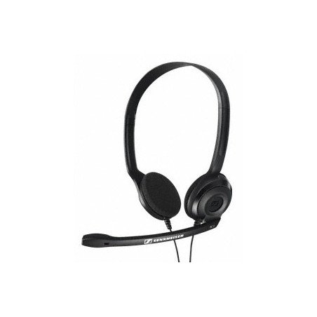 Auriculares epos sennheiser estereo con microfono negros pc 3 chat