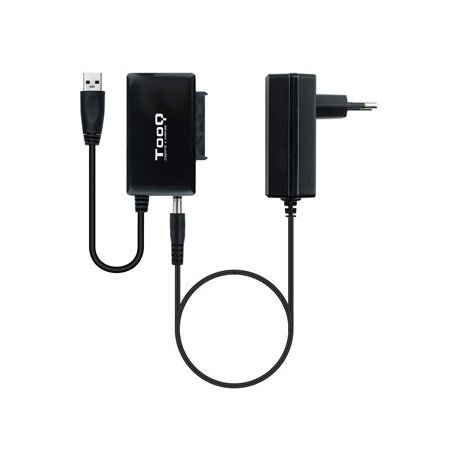 Adaptador usb 3.0 tooq para discos 2.5 pulgadas - 3.5 pulgadas