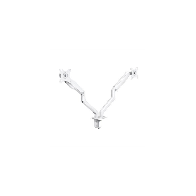 Soporte de mesa tv tooq 17 - 32 pulgadas 2 pantallas blanco