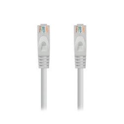 Latiguillo cable red nanocable rj45 cat.6 lszh 0.5m - awg24 - gris
