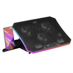 Base de refrigeracion mars para portatil 19 pulgadas + soporte movil