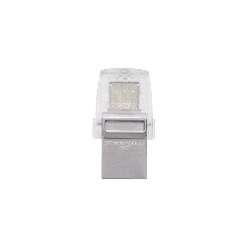 Datatraveler microduo 3c unidad flash usb 256 gb usb type - a - usb type - c 3.2 gen 1 (3.1 gen 1) acero inoxidable - prpura