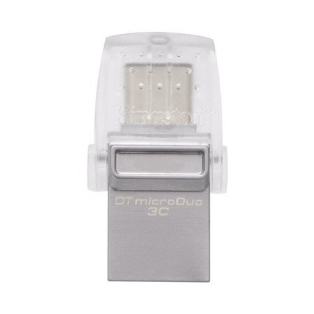 Datatraveler microduo 3c unidad flash usb 256 gb usb type - a - usb type - c 3.2 gen 1 (3.1 gen 1) acero inoxidable - prpura