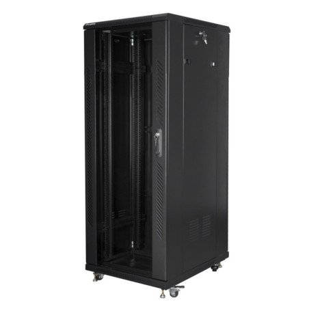 Armario lanberg rack 19 pulgadas 32u 600x800 negro