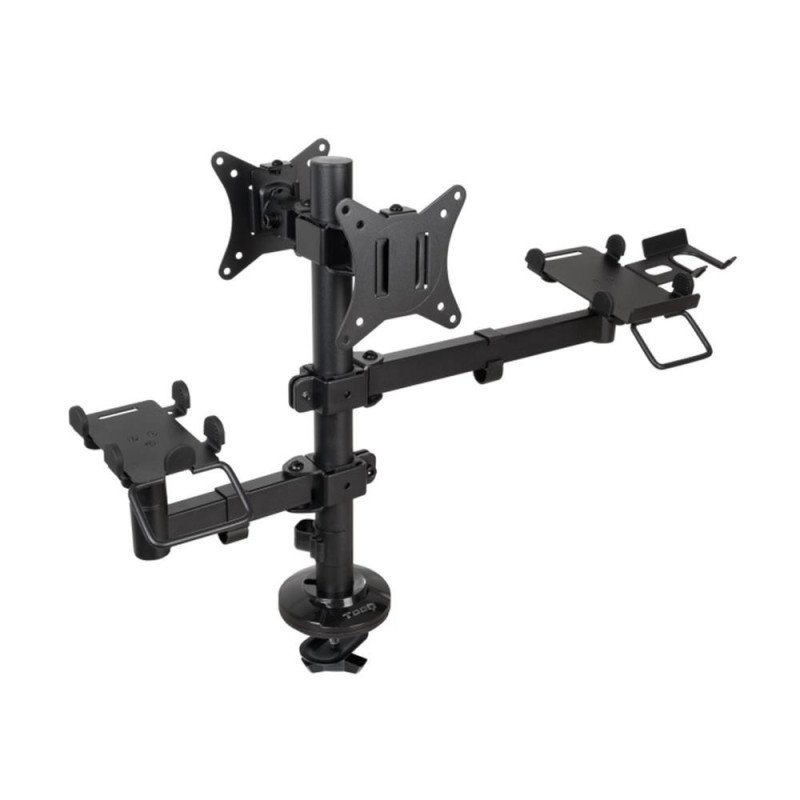 Soporte mesa tooq hasta 32 pulgadas vesa 100 x 100 max 9kg - brazo