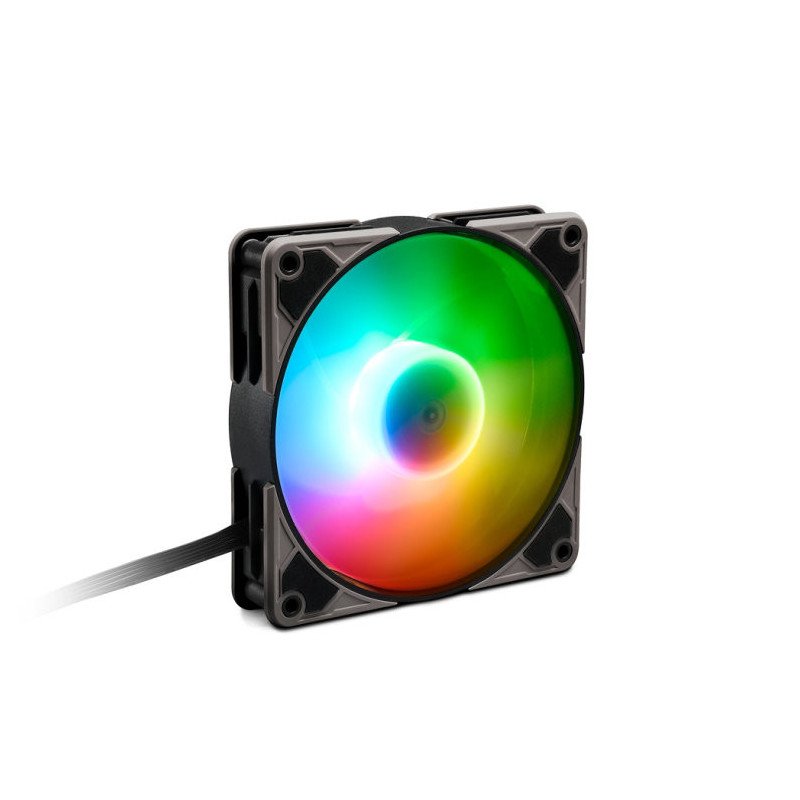 Ventilador caja sharkoon silentstorm 140 x 140 x 25 mm pwm rgb