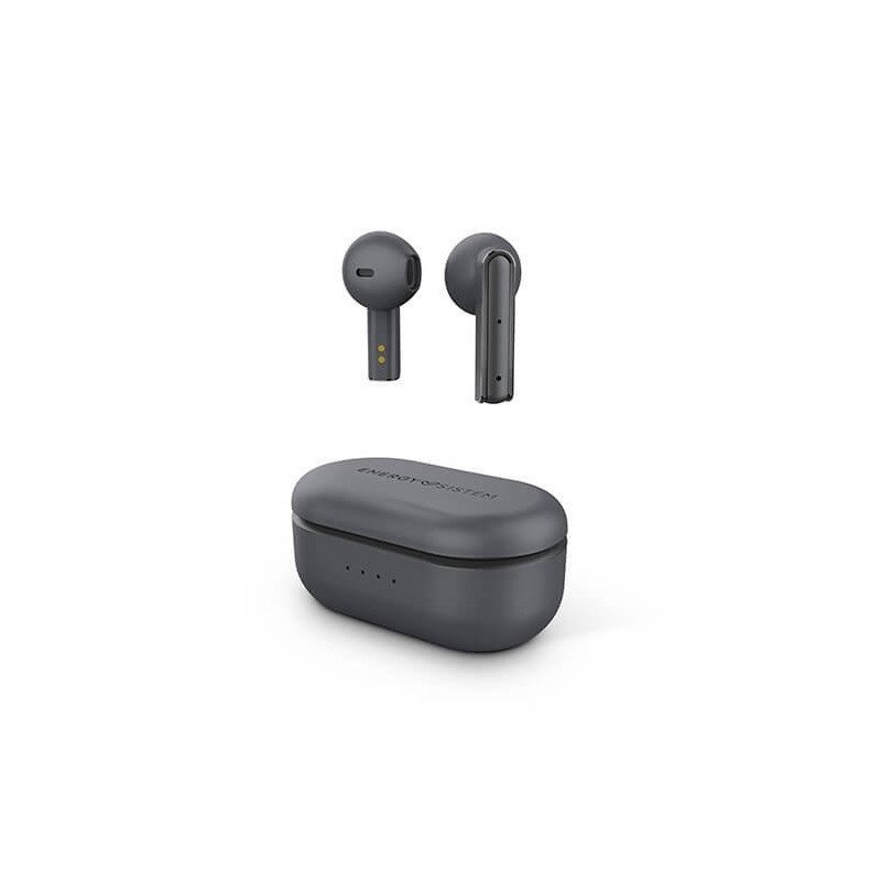 Auriculares micro energy sistem style 4 grafito bluetooth 5.0 - hasta 25h - mic. integrado - usb - c