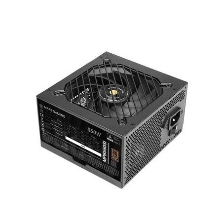 Fuente de alimentacion mars gaming mpb550si 550w 80+ bronze
