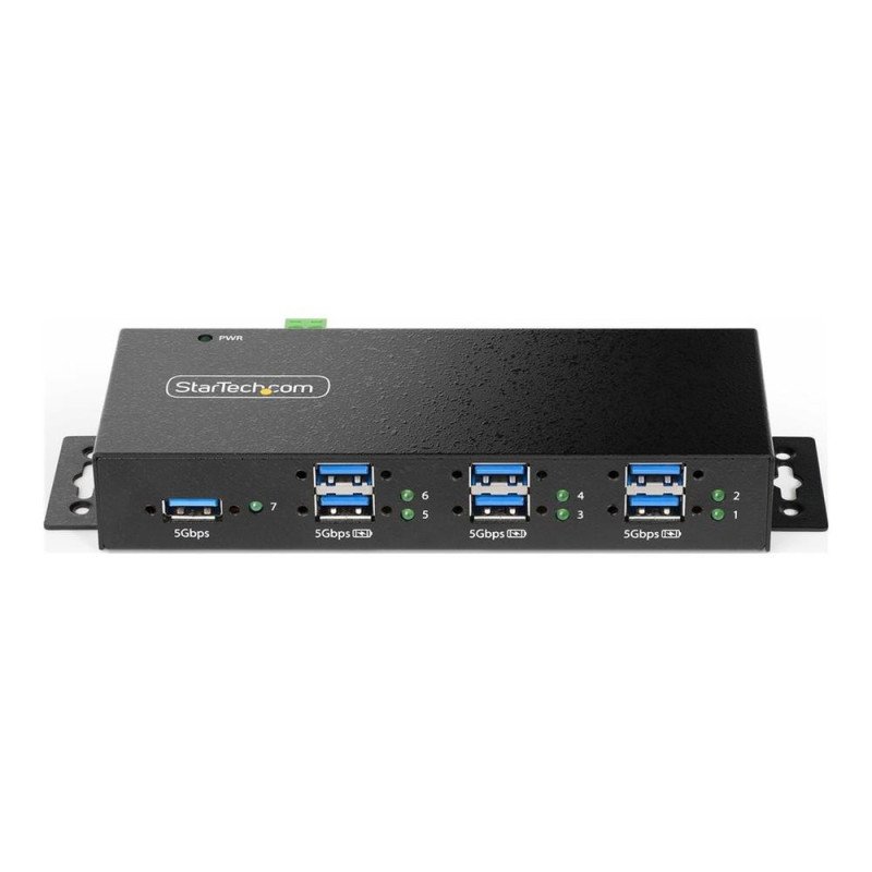 Hub usb startech 5g7aindrm - usb - a - hub 7 puertos
