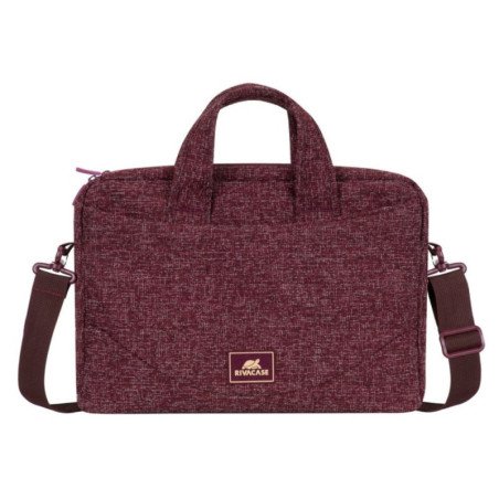 Maletin rivacase 7921 burgundy anvik para portatil 14 pulgadas rojo