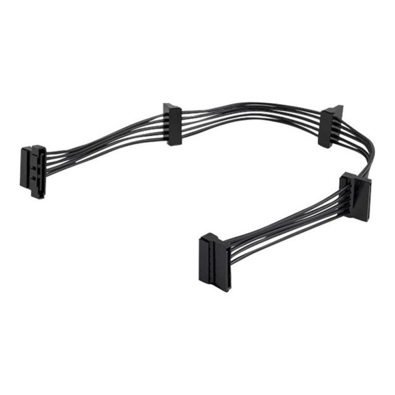 Cable divisor sata startech 0.40m - hembra - hembra - negro