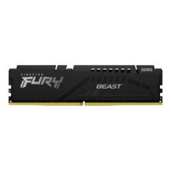 Memoria ram ddr5 16gb kingston - 6000mt - s - fury beast - cl36 - negro