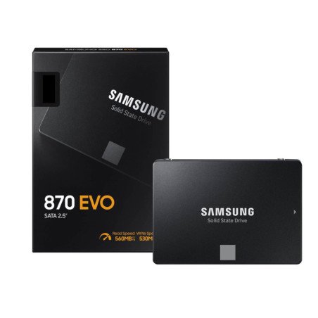Disco duro interno solido ssd samsung mz - 77e250b - eu - 870 evo - 250gb - 2.5