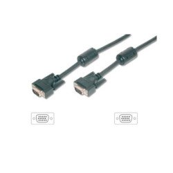 Cable svga equip 3coax macho - macho con ferritas - 15m