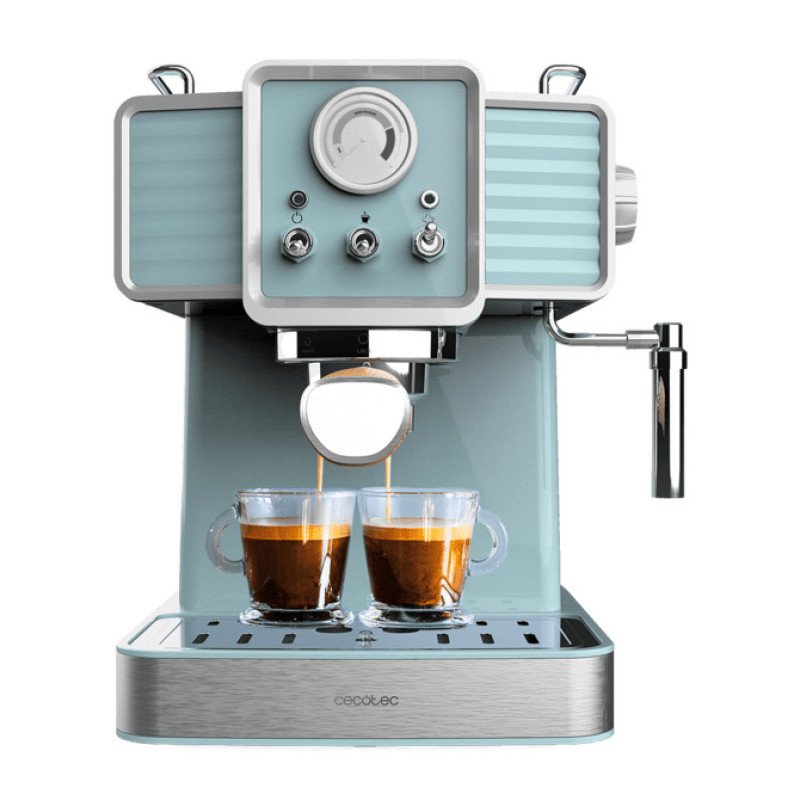 Cafetera cecotec vintage espresso 20 tradizionale light blue - azul pastel