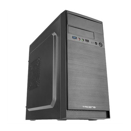 Caja ordenador microatx tacens ac4500 fuente 500w negra