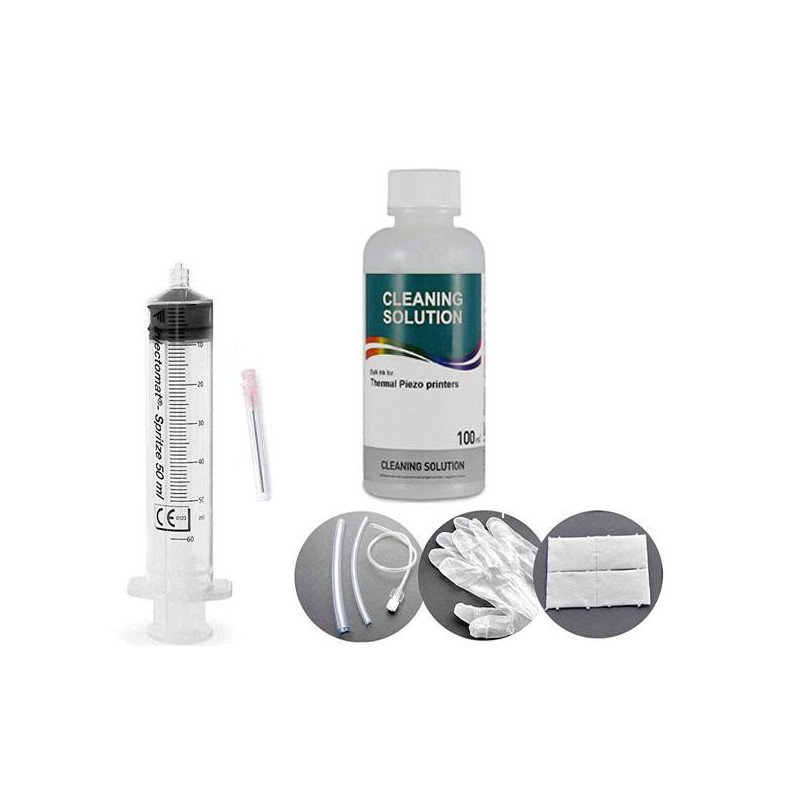 Liquido limpiador universal cabezales de inyeccion de tinta dayma - 100ml