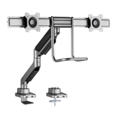 Soporte mesa equip vesa hasta 32 pulgadas 100x100 max 9kg doble pantalla