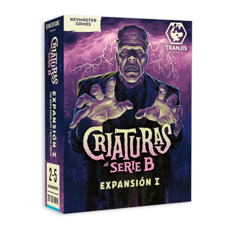 Juego de mesa criaturas de serie b - expansion