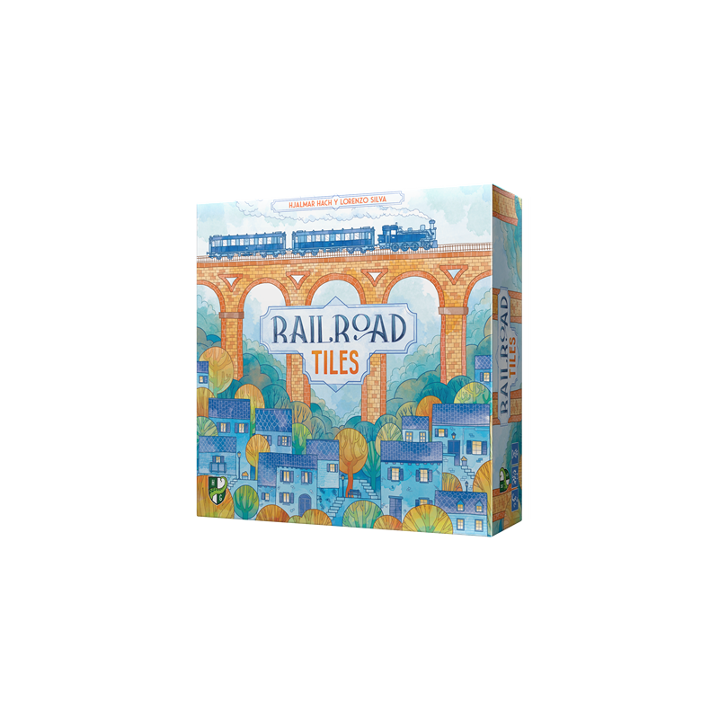 Juego de mesa railroad tiles