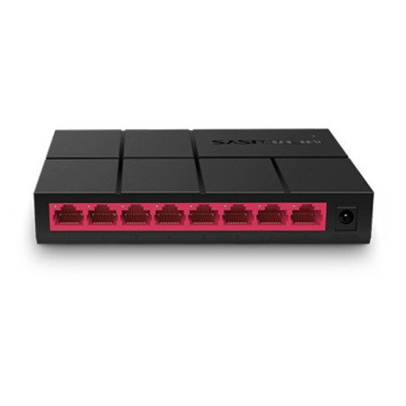 Switch mercusys ms108g 8 - puertos - 10 - 100 - 1000mbps - rj45