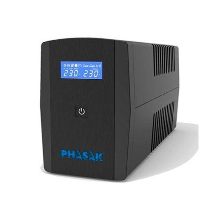 Sai ups phasak 1200va sirius ph 7312 surge protection 1.26kva