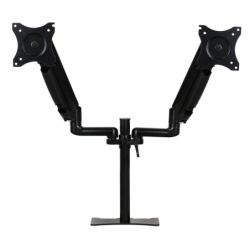 Brazo phoenix articulado soporte doble monitor ajustable 27 pulgadas vesa 75 x 75 - 100 x 100
