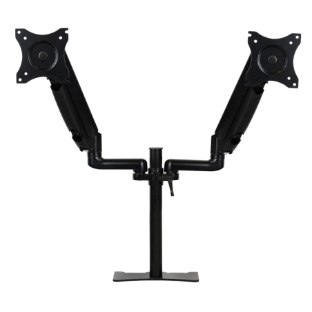 Brazo phoenix articulado soporte doble monitor ajustable 27 pulgadas vesa 75 x 75 - 100 x 100