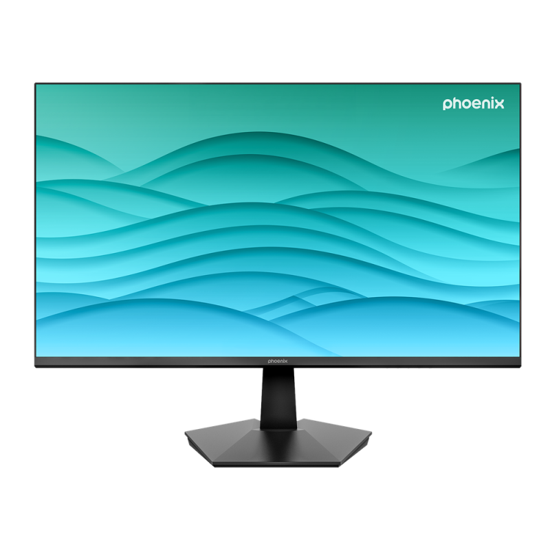 Monitor led 27 pulgadas phoenix level 27 ips - fhd - dp - hdmi - 100hz - 5ms - vesa 100x100 peana fija