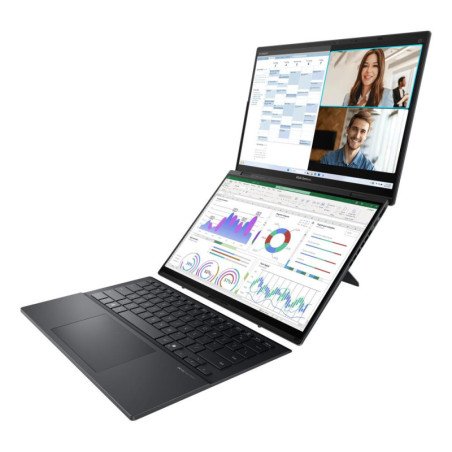 Portatil asus zenbook duo ux8406ca - ql336w u7 - 255h - 32gb - ssd 1tb - 14 pulgadas fhd+ - w11h