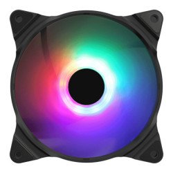 Ventilador caja phoenix led argb gaming 140mm - 1200 rpm - doble orientacion