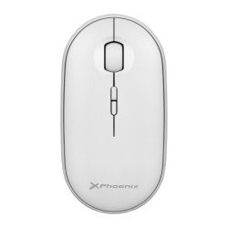 Phoenix rebble raton inalambrico bluetooth y 2.4 ghz hasta 3 dispositivos con receptor usb clic silencioso para portatil noteboo