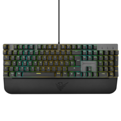 Teclado mecanico gaming phoenix mk1 elite full rgb configurable switches brown usb con reposamunecas