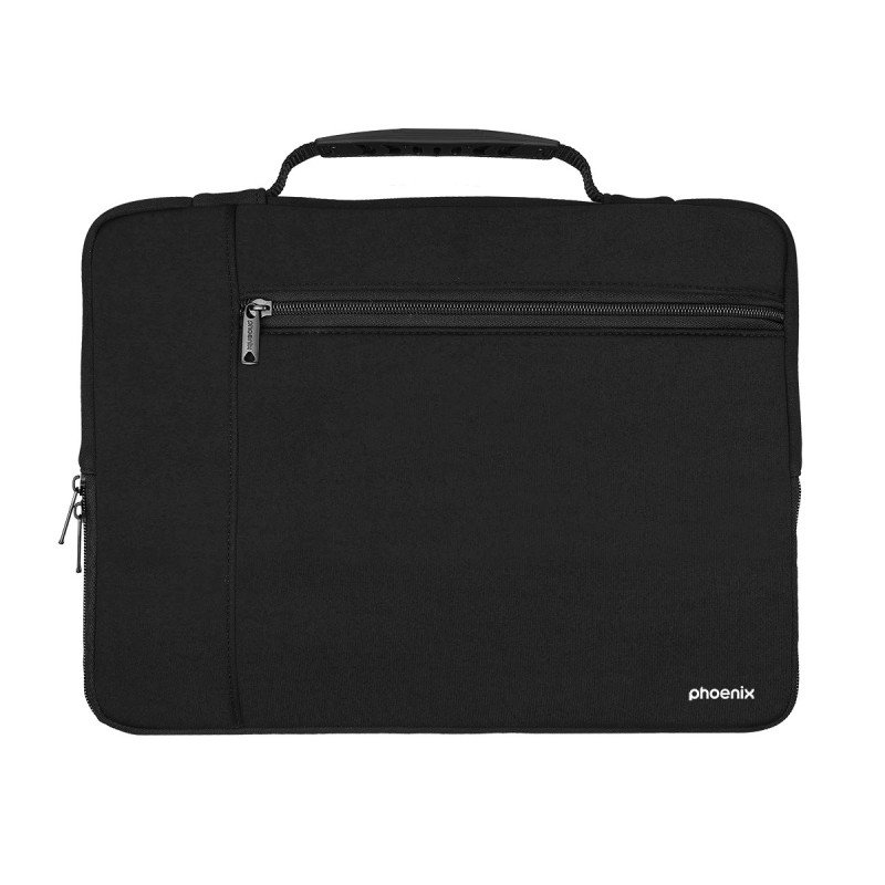 Maletin funda phoenix de neopreno para tablet o portatil 14 pulgadas negra