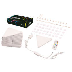 Phoenix astral kit de iluminacion modular rgb con paneles triangulares