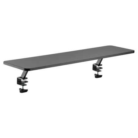 Elevador de monitor para escritorio mesa gaming phoenix riser pro 100 x 26 cm madera mdf fijacion universal ajustable