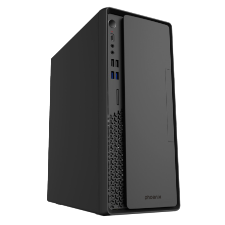 Caja ordenador phoenix lite evo micro atx de 15 litros - fuente tfx no incluida - usb 3.0 y tipo c