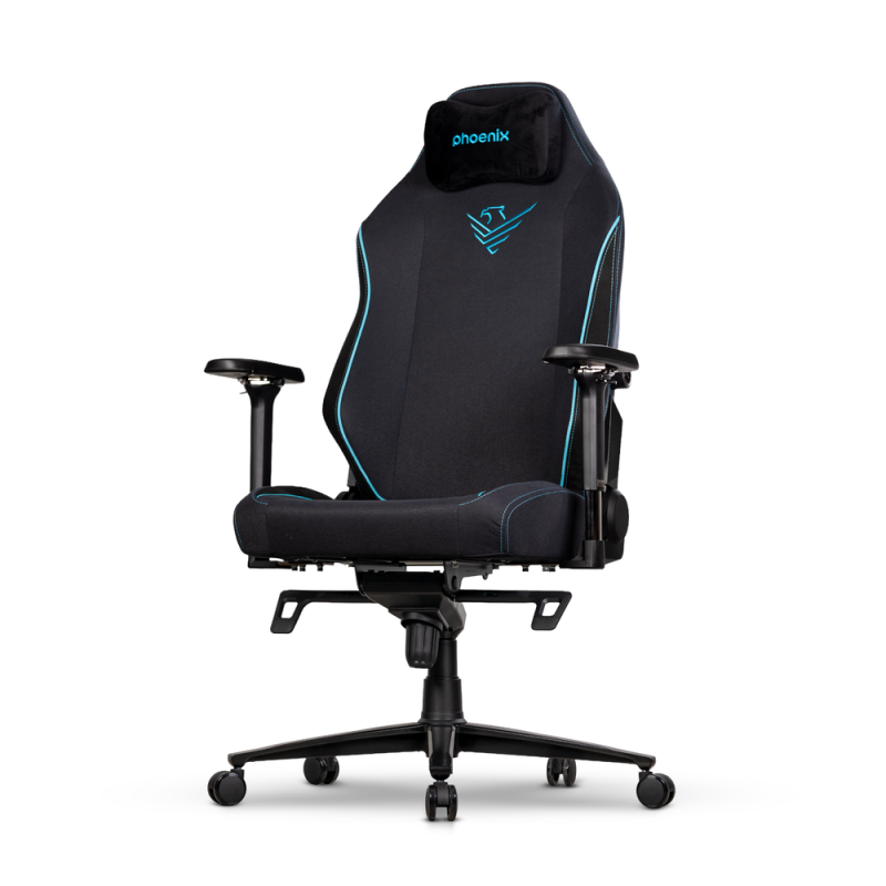 Silla gaming phoenix monarch remaster tela gris oscuro talla xl
