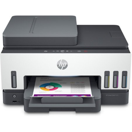 Multifuncion inyeccion hp smart tank 7605 color wifi duplex