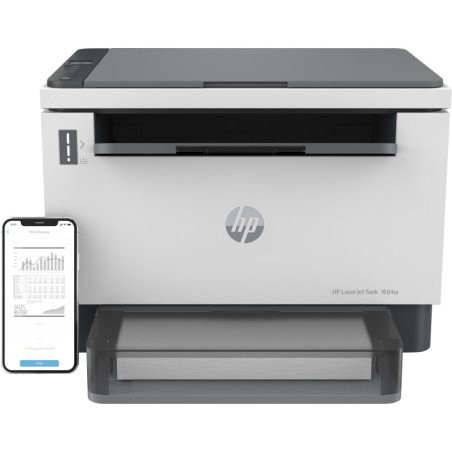 Multifuncion laser hp laserjet tank 1604w monocromo wifi