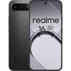 Telefono movil smartphone realme 16 5g - 8gb - 256gb - 6.57 pulgadas fhd+ - negro