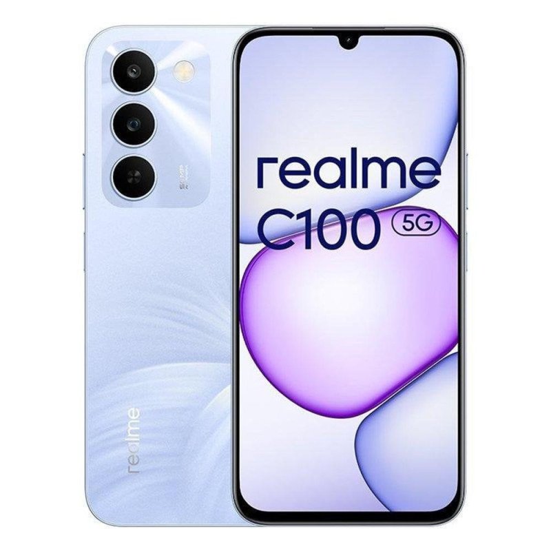 Telefono movil smartphone realme c100 5g - 4g - 256gb - 6.8 pulgadas - purpura