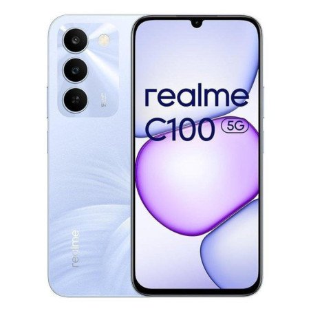 Telefono movil smartphone realme c100 5g - 4g - 256gb - 6.8 pulgadas - purpura