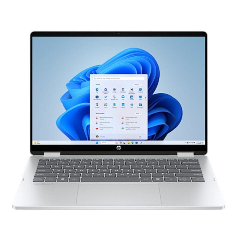 Portatil hp omnibook 5 flip 14 - fp0057ns core 7 - 150u 14 pulgadas tactil - 16gb - ssd 1tb - plata - w11