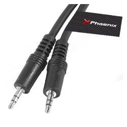 Cable de audio mini jack 3.5 mm m - m estereo de 3 m