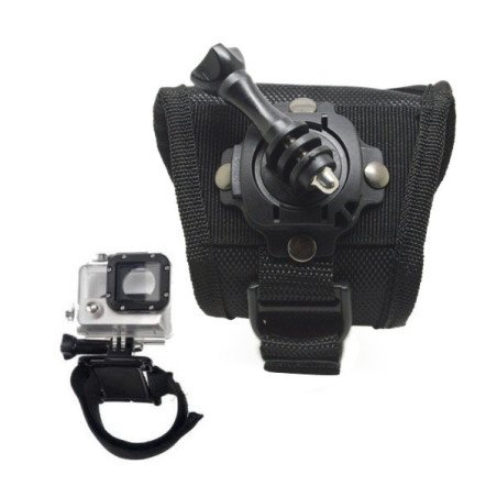 Accesorio soporte muneca ajustable con rotacion velcro de 360 phoenix para camaras sport & gopro hero 4 - 3+ - 3 - 2 - 1 de colo